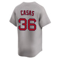 Trusc B.Red Sox #36 Triston Casas Player Gray Road Limited Home Game Stitched Jerseys
