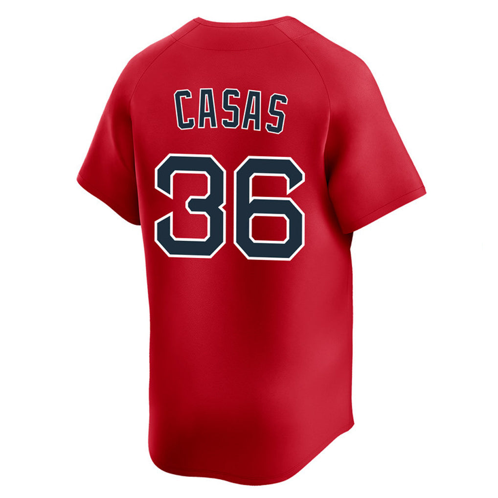 Trusc B.Red Sox #36 Triston Casas Player Red Limited Home Game Stitched Jerseys
