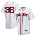 Trusc B.Red Sox #36 Triston Casas Player White Home Game Stitched Jersey