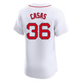 Trusc B.Red Sox #36 Triston Casas Player White Limited Elite Home Game Stitched Jerseys