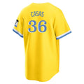 Trusc B.Red Sox #36 Triston Casas Player Yellow Home Game Stitched Jerseys