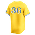 Trusc B.Red Sox #36 Triston Casas Player Yellow Limited Home Game Stitched Jerseys