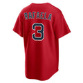 Trusc B.Red Sox #3 Ceddanne Rafaela Player Red Home Game Stitched Jerseys