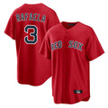Trusc B.Red Sox #3 Ceddanne Rafaela Player Red Home Game Stitched Jersey