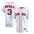 Trusc B.Red Sox #3 Ceddanne Rafaela Player White Limited Home Game Stitched Jersey