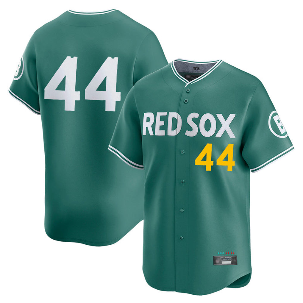 Trusc B.Red Sox #44 Aroldis Chapman Player Green City Connect Limited Home Game Stitched Jerseys