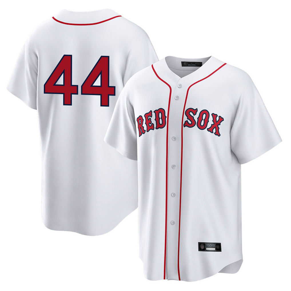 Trusc B.Red Sox #44 Aroldis Chapman Player White Home Game Stitched Jerseys