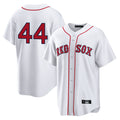 Trusc B.Red Sox #44 Aroldis Chapman Player White Home Game Stitched Jerseys