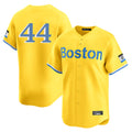 Trusc B.Red Sox #44 Aroldis Chapman Player Yellow Limited Home Game Stitched Jerseys