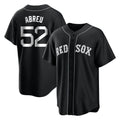 Trusc B.Red Sox #52 Wilyer Abreu Player Black Home Game Stitched Jerseys