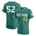 Trusc B.Red Sox #52 Wilyer Abreu Player Green City Connect Limited Elite Home Game Stitched Jerseys