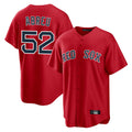 Trusc B.Red Sox #52 Wilyer Abreu Player Red Home Game Stitched Jerseys