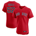 Trusc B.Red Sox #52 Wilyer Abreu Player Red Limited Elite Home Game Stitched Jerseys
