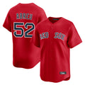 Trusc B.Red Sox #52 Wilyer Abreu Player Red Limited Home Game Stitched Jerseys
