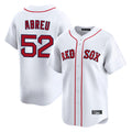 Trusc B.Red Sox #52 Wilyer Abreu Player White Limited Home Game Stitched Jerseys