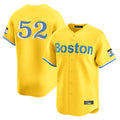 Trusc B.Red Sox #52 Wilyer Abreu Player Yellow Limited Home Game Stitched Jerseys