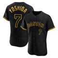 Trusc B.Red Sox #7 Masataka Yoshida Player Black Snake Skin City Limited Elite Home Stitched Jerseys