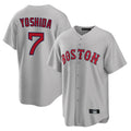 Trusc B.Red Sox #7 Masataka Yoshida Player Gray Road Home Game Stitched Jersey