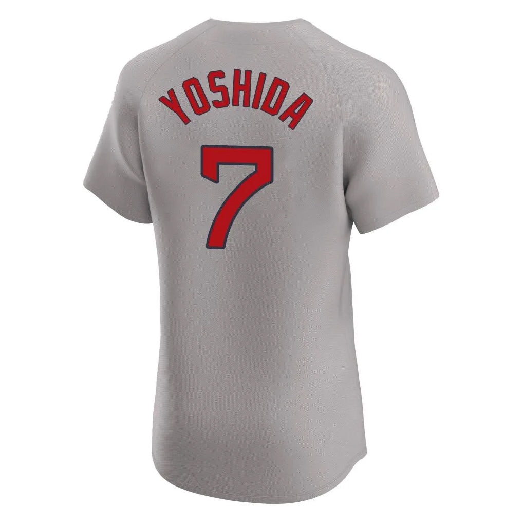 Trusc B.Red Sox #7 Masataka Yoshida Player Gray Road Limited Elite Home Game Stitched Jerseys