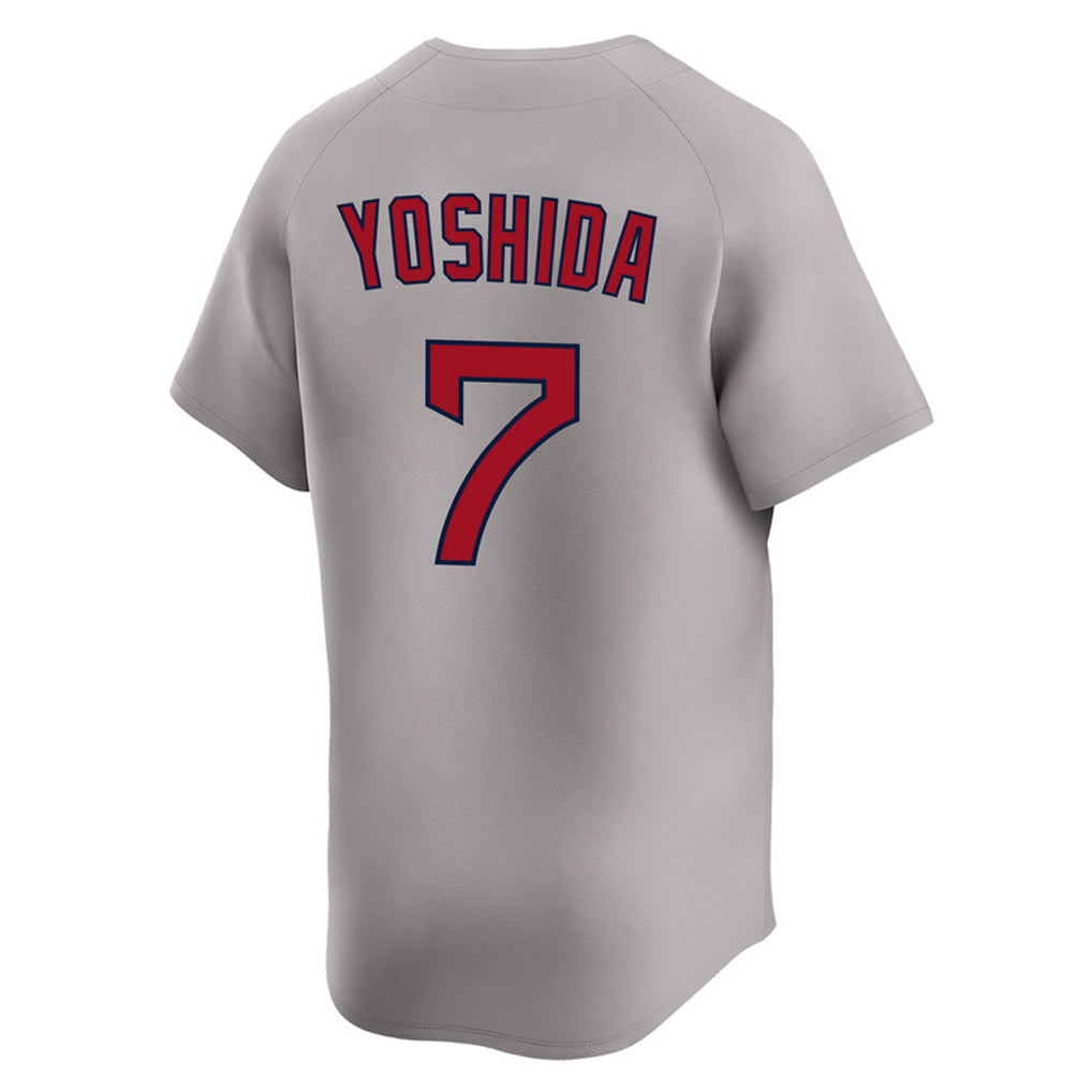 Trusc B.Red Sox #7 Masataka Yoshida Player Gray Road Limited Home Game Stitched Jerseys