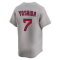 Trusc B.Red Sox #7 Masataka Yoshida Player Gray Road Limited Home Game Stitched Jerseys