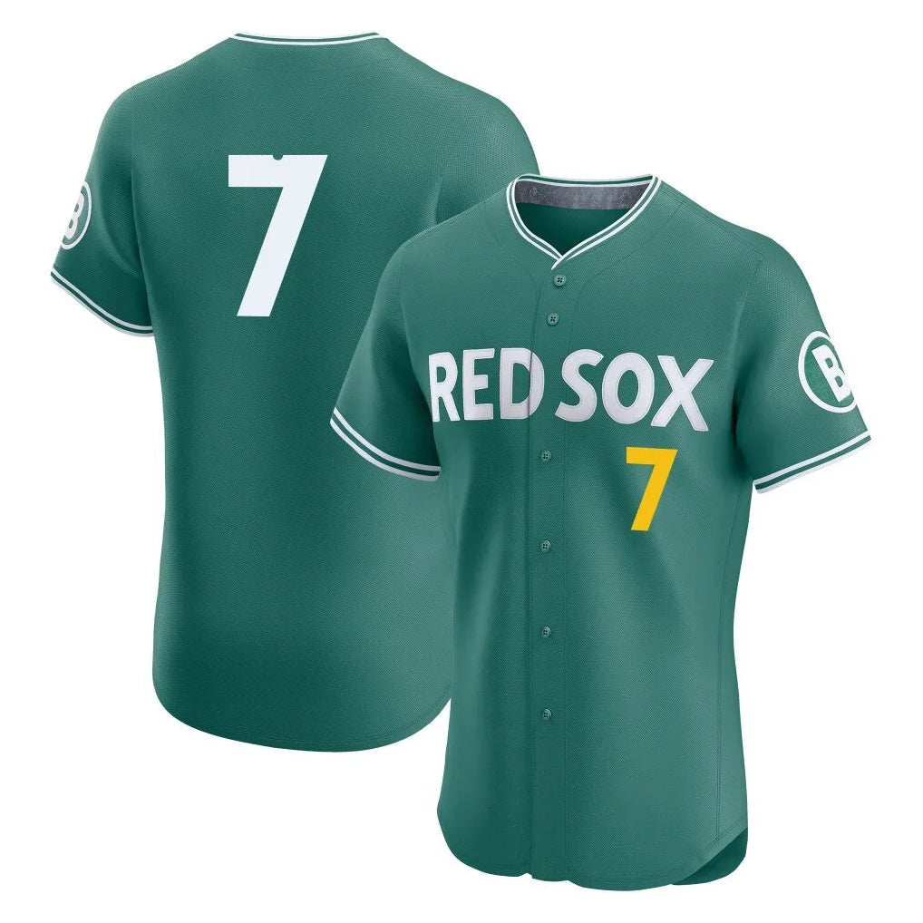 Trusc B.Red Sox #7 Masataka Yoshida Player Green City Connect Limited Elite Home Game Stitched Jersey