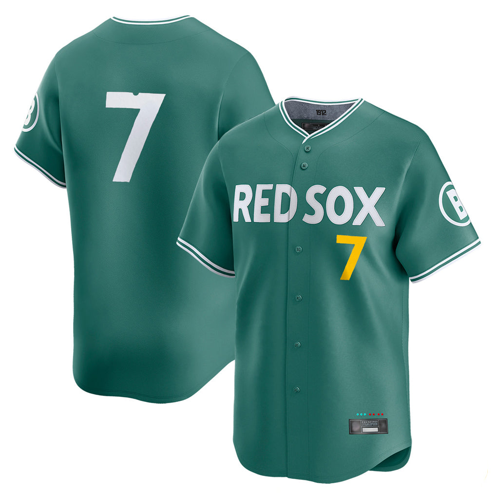 Trusc B.Red Sox #7 Masataka Yoshida Player Green City Connect Limited Home Game Stitched Jersey