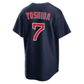Trusc B.Red Sox #7 Masataka Yoshida Player Navy Home Game Stitched Jerseys