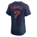 Trusc B.Red Sox #7 Masataka Yoshida Player Navy Limited Elite Home Game Stitched Jerseys