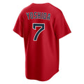 Trusc B.Red Sox #7 Masataka Yoshida Player Red Home Game Stitched Jerseys