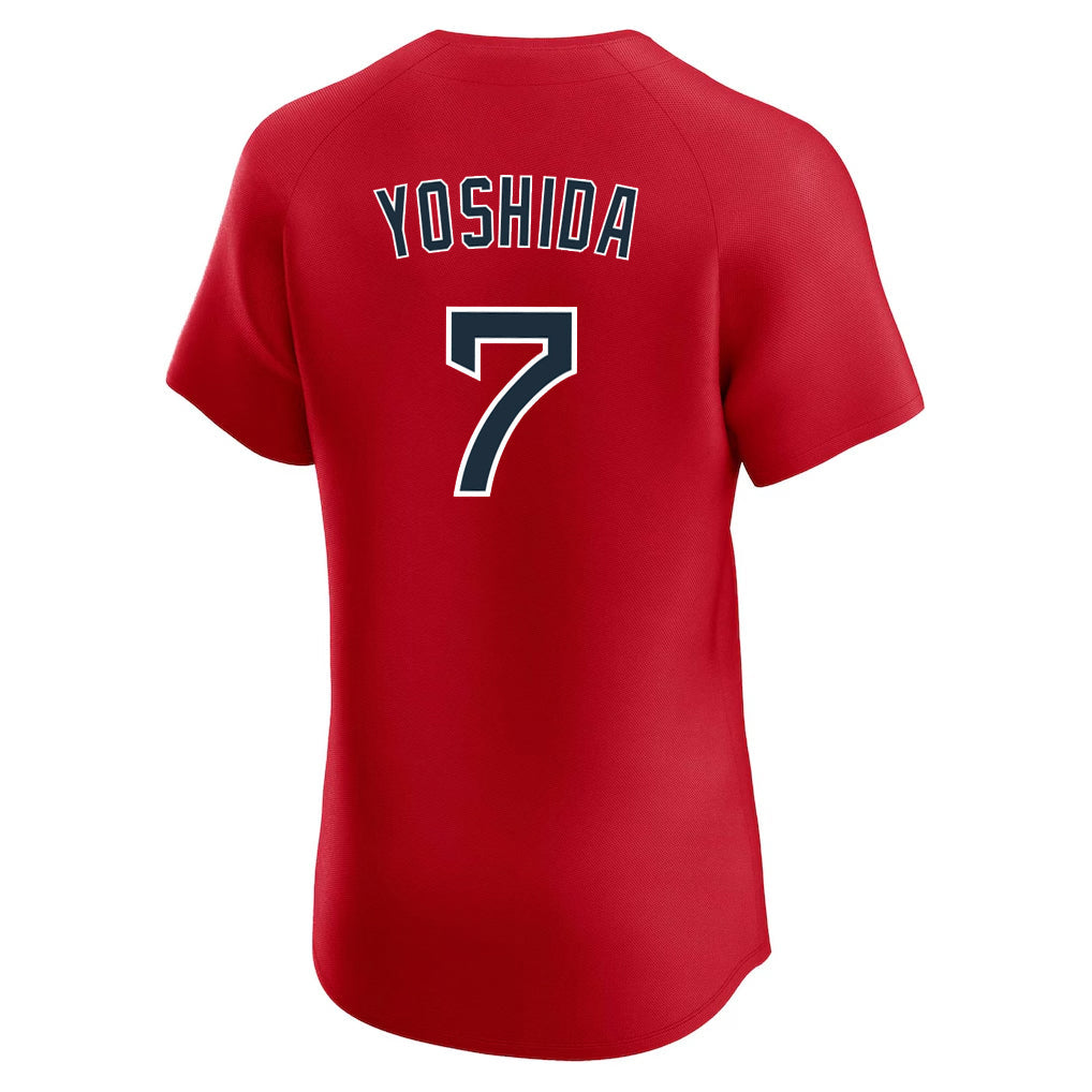 Trusc B.Red Sox #7 Masataka Yoshida Player Red Limited Elite Home Game Stitched Jerseys