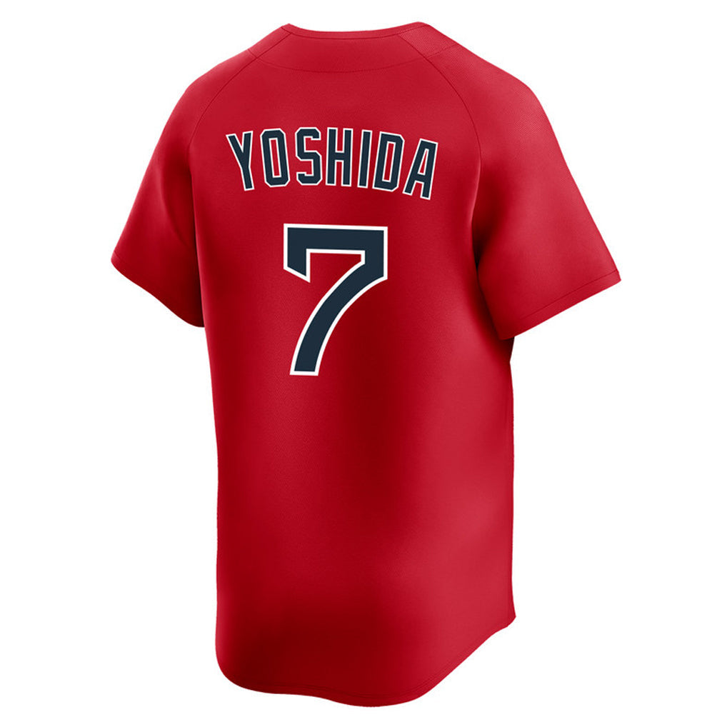 Trusc B.Red Sox #7 Masataka Yoshida Player Red Limited Home Game Stitched Jerseys