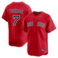 Trusc B.Red Sox #7 Masataka Yoshida Player Red Limited Home Game Stitched Jersey