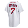 Trusc B.Red Sox #7 Masataka Yoshida Player White Home Game Stitched Jerseys