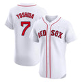 Trusc B.Red Sox #7 Masataka Yoshida Player White Limited Elite Home Game Stitched Jersey