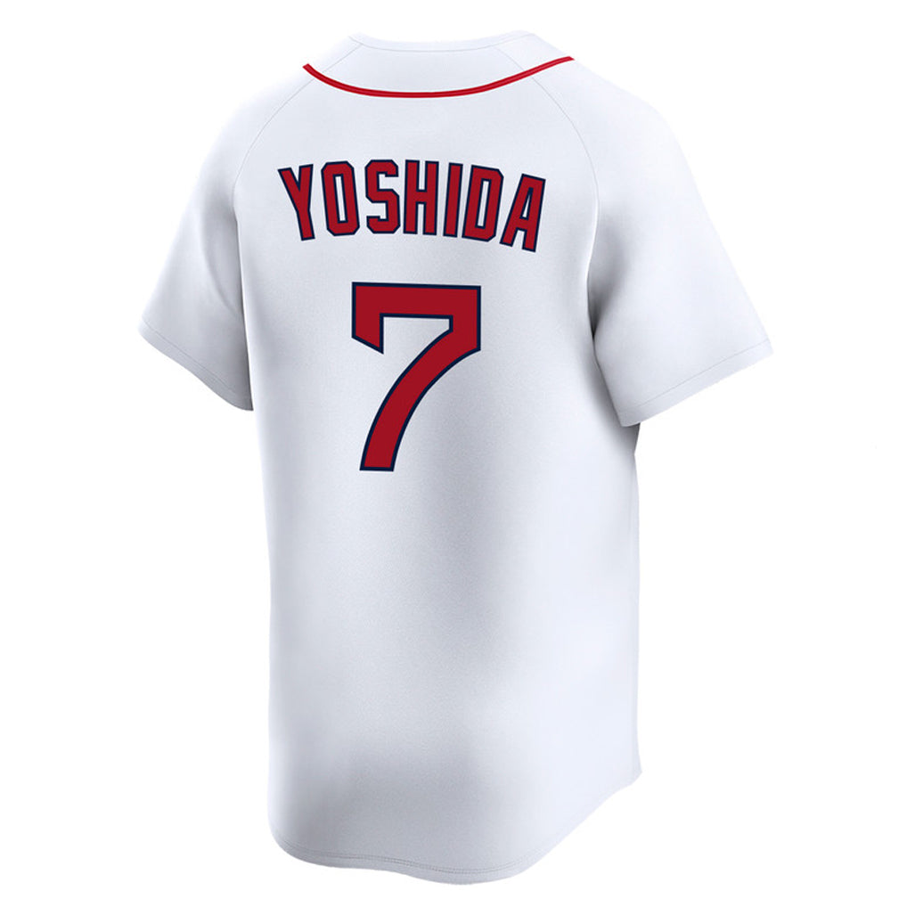 Trusc B.Red Sox #7 Masataka Yoshida Player White Limited Home Game Stitched Jerseys