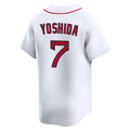 Trusc B.Red Sox #7 Masataka Yoshida Player White Limited Home Game Stitched Jerseys