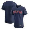 Trusc B.Red Sox Blank Player Navy Limited Elite Home Game Stitched Jerseys