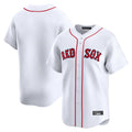 Trusc B.Red Sox Blank Player White Limited Home Game Stitched Jerseys
