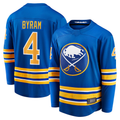 Trusc B.Sabres #4 Bowen Byram Royal Home Breakaway Stitched Jerseys