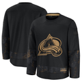 Trusc C.Avalanche Black 2024 Military Appreciation Practice Jerseys