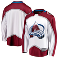 Trusc C.Avalanche White Away Breakaway Jerseys