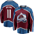 Trusc C.Avalanche #11 Brock Nelson Burgundy Home Breakaway Jerseys