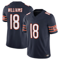 Trusc C.Bears #18 Caleb Williams Navy Vapor F.U.S.E. Limited Jersey Player Stitched Jerseys