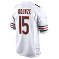 Trusc C.Bears #15 Rome Odunze Player White Home Game Stitched Jerseys