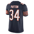 Trusc C.Bears #34 Walter Payton Navy Vapor F.U.S.E. Stitched Retired Limited Stitched Jerseys