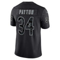 Trusc C.Bears #34 Walter Payton Player Black RFLCTV Limited Game Stitched Jerseys