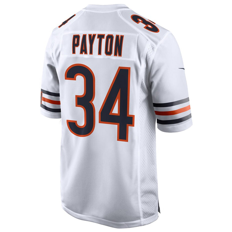 Trusc C.Bears #34 Walter Payton Player White Home Game Stitched Jerseys