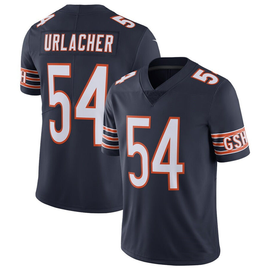 Trusc C.Bears #54 Brian Urlacher Player Navy Vapor Limited Game Stitched Jerseys