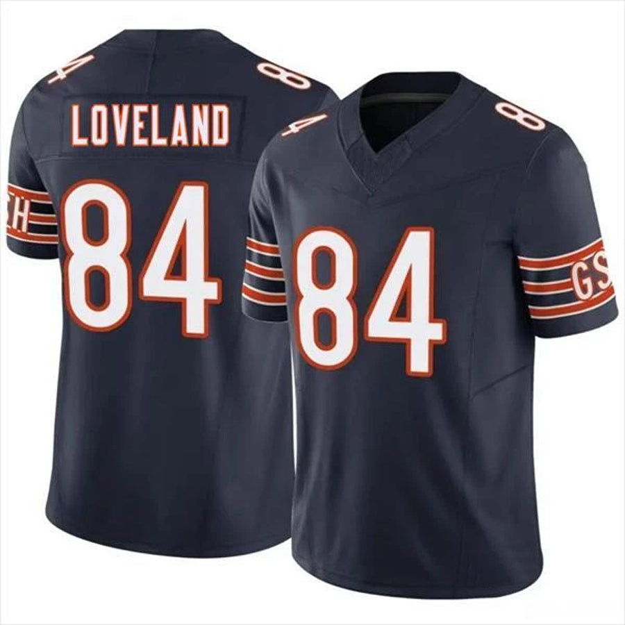 Trusc C.Bears #84 Colston Loveland Player F.U.S.E. Limited Navy Game Stitched Jerseys